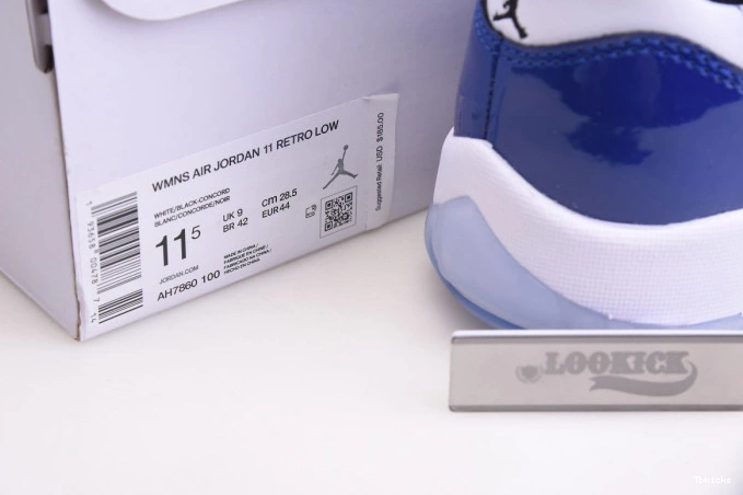 Reps TBK Low AH7860-100 11 Air Concord White Jordan Retro 0702